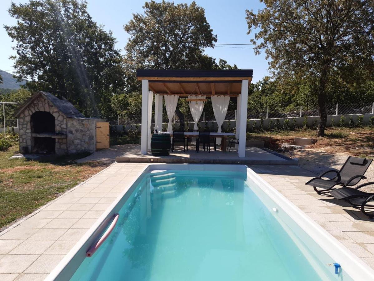 Villa Marie With Pool, Two Bedrooms For 4+2Kids Cavoglave Exteriör bild