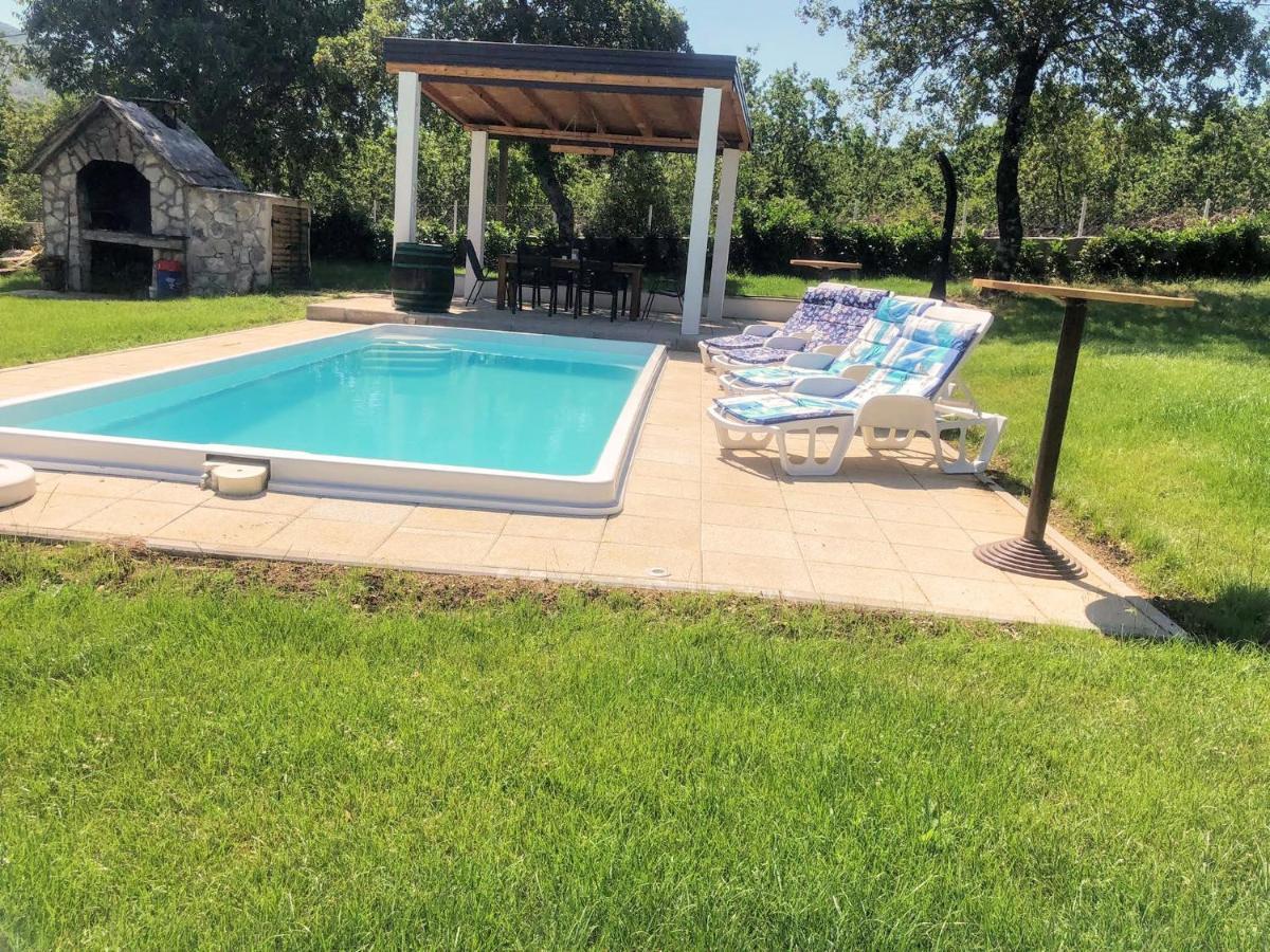 Villa Marie With Pool, Two Bedrooms For 4+2Kids Cavoglave Exteriör bild
