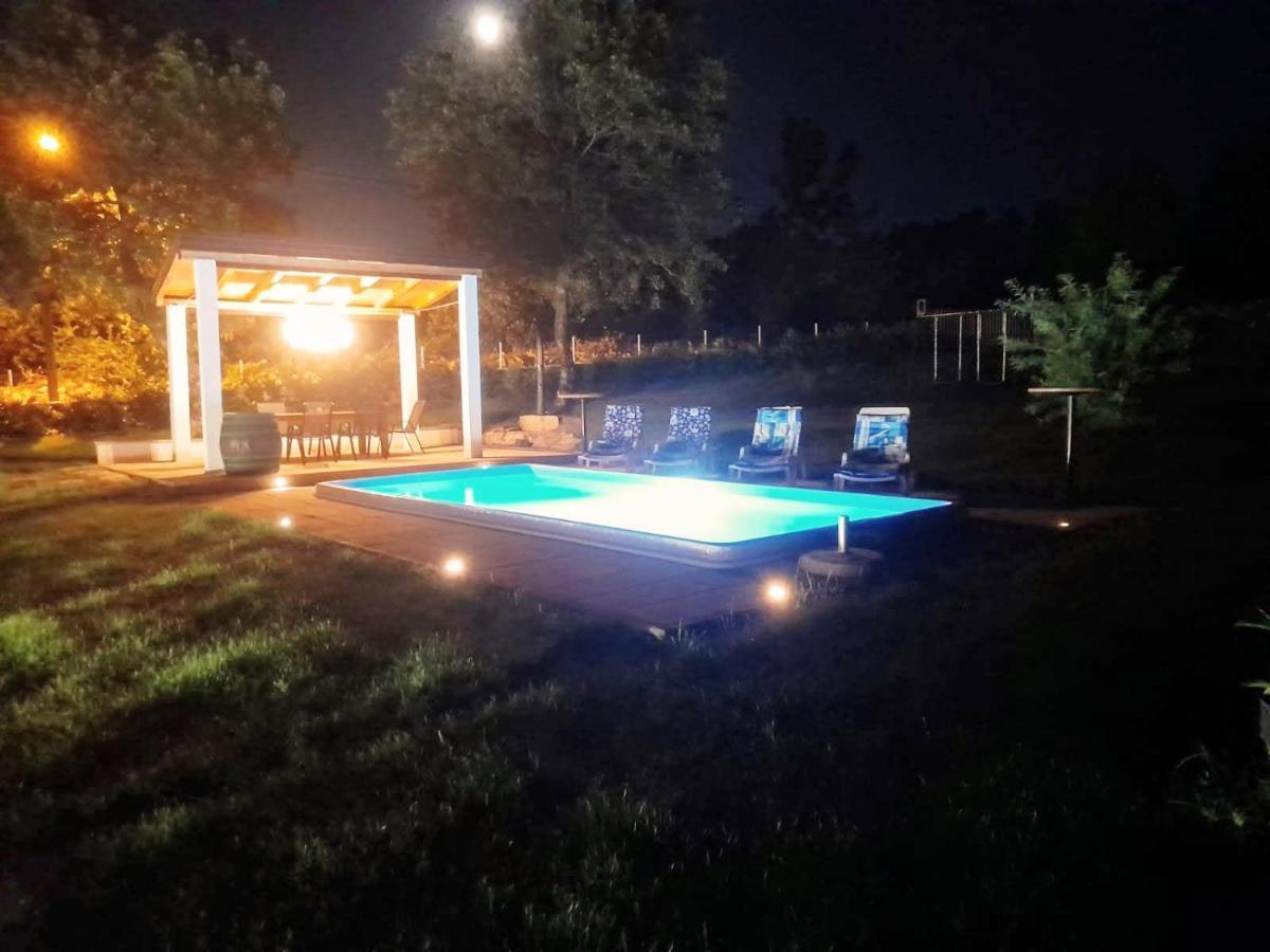 Villa Marie With Pool, Two Bedrooms For 4+2Kids Cavoglave Exteriör bild