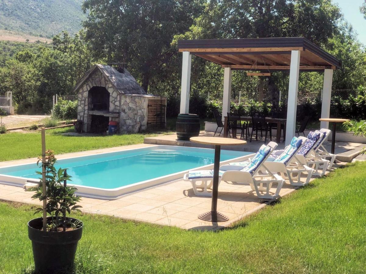 Villa Marie With Pool, Two Bedrooms For 4+2Kids Cavoglave Exteriör bild