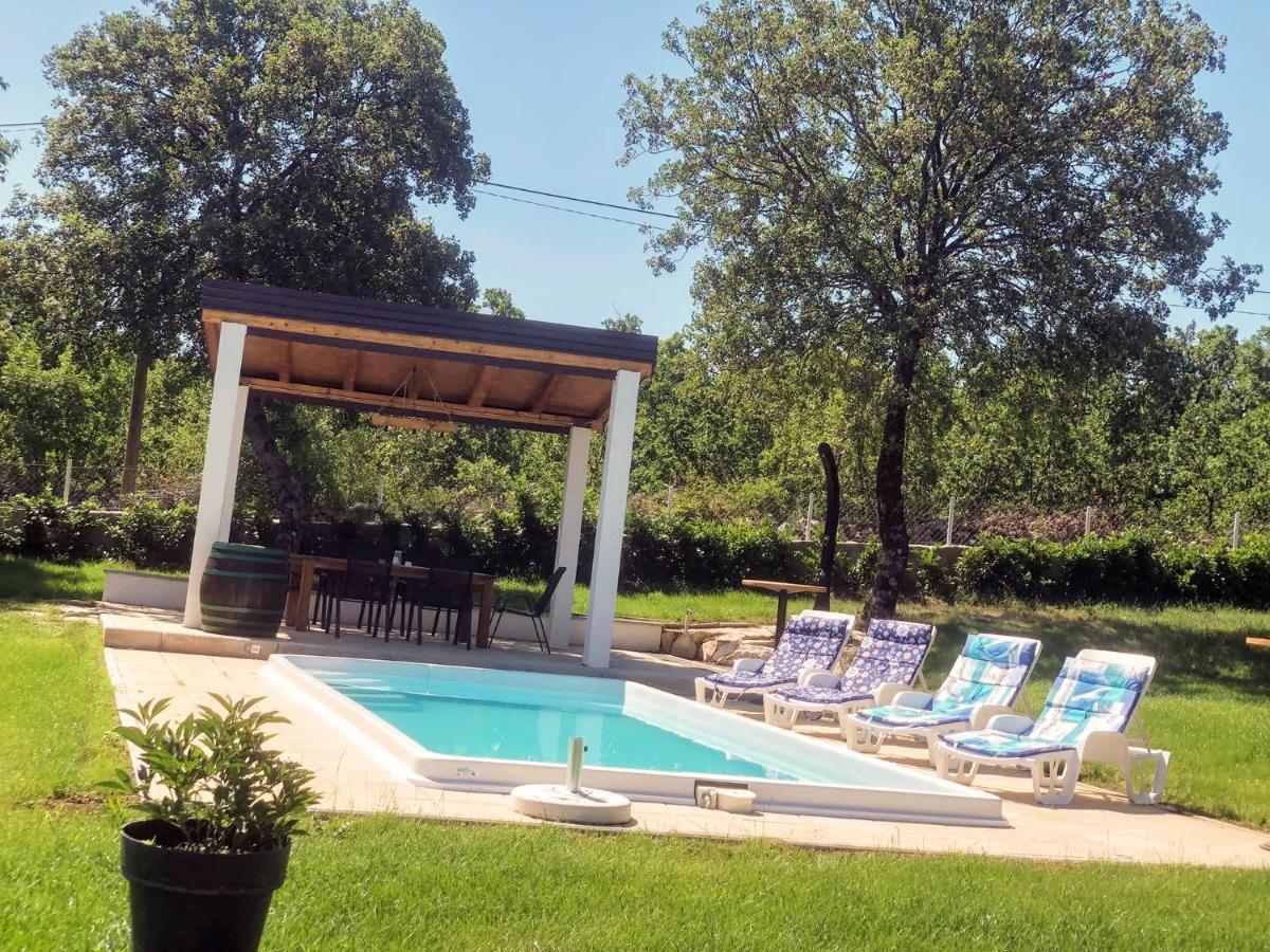 Villa Marie With Pool, Two Bedrooms For 4+2Kids Cavoglave Exteriör bild